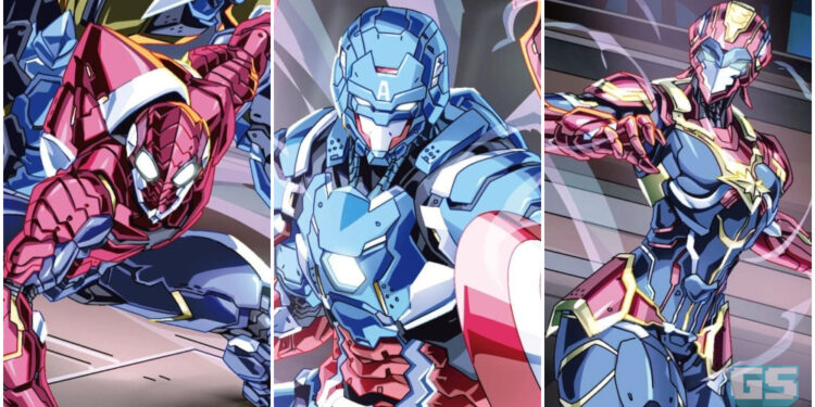 Marvel’s Avengers dapat design mecha ala-ala manga oleh mangaka terkenal!