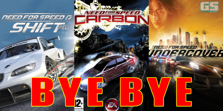 EA membuang semua game lama Need for Speed di kedai digital! Tamatkan perkhidmatan pada Ogos!