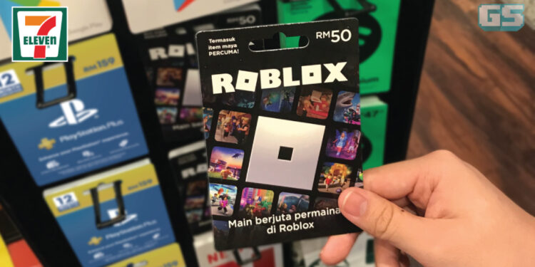 Roblox Gift Card kini boleh didapati di 7-Eleven Malaysia!