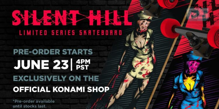 Skateboard Silent Hill dilancarkan dengan imej Bubble Head Nurses yang ngeri!