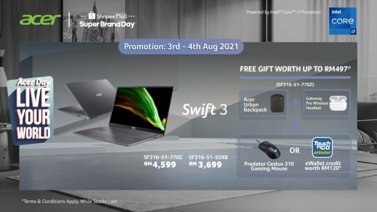Acer Day Kembali Dengan Promosi Menarik, Aktiviti dan Lebih Banyak Tawaran!!