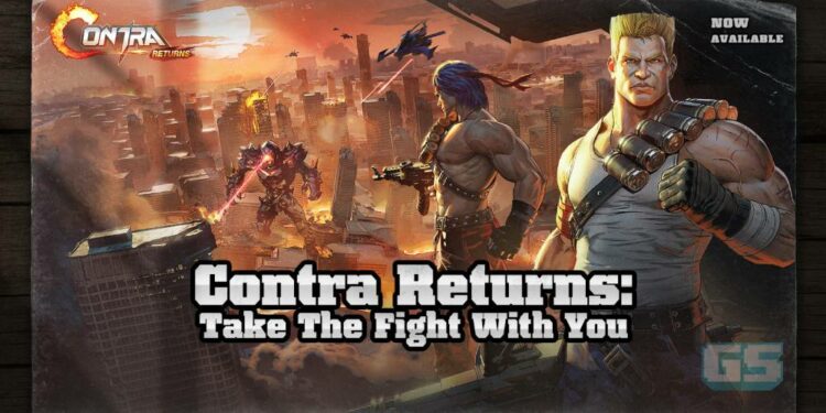 Si klasik kembali! Contra Returns oleh KONAMI kini tersedia di Android dan iOS!