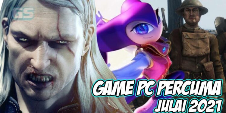 Senarai permainan PC PERCUMA yang patut anda tebus untuk bulan Julai ini!