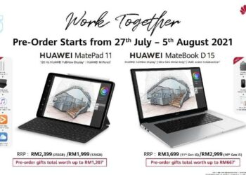 HUAWEI melancarkan produktiviti baru dengan HUAWEI MatePad 11 dan siri HUAWEI MateBook!