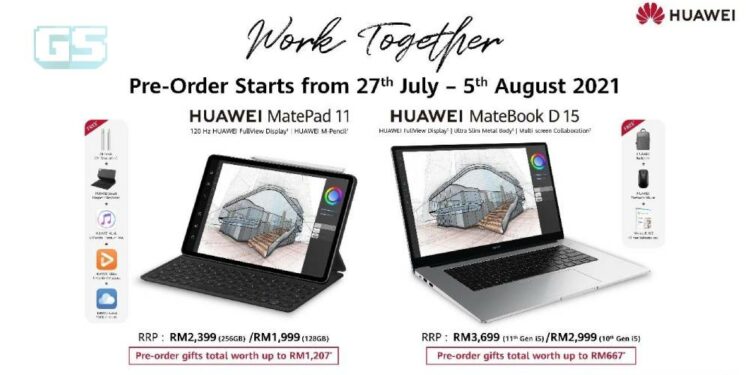HUAWEI melancarkan produktiviti baru dengan HUAWEI MatePad 11 dan siri HUAWEI MateBook!