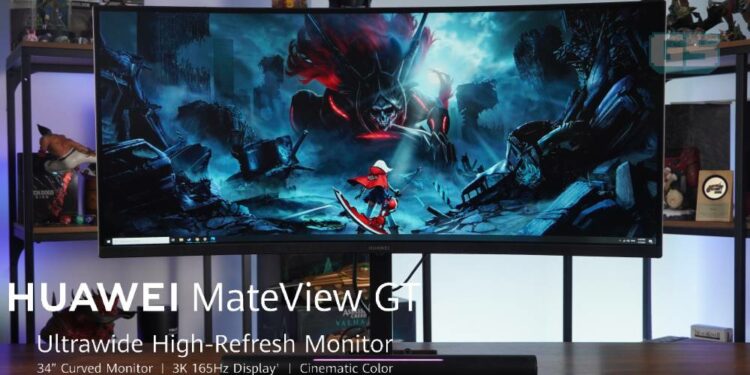 [Review] Memperkenalkan Monitor Gaming pertama oleh Huawei-  HUAWEI MateView GT!