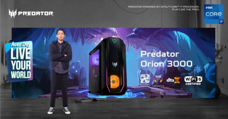 Panggil Kekuatan Gaming anda untuk ‘Live Your World’ pada Acer Day ini!