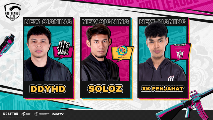 Maharaja Streamer Soloz, XK Penjahat dan Daddy Hood akan sertai PMPL MY/SG SEASON 4!