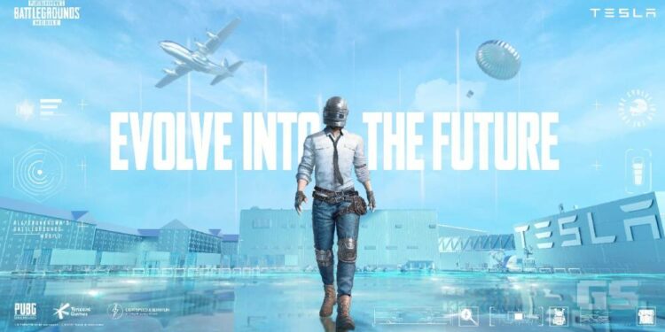 McLaren sudah, kali ini PUBG Mobile akan menampilkan kolaborasi bersama TESLA!
