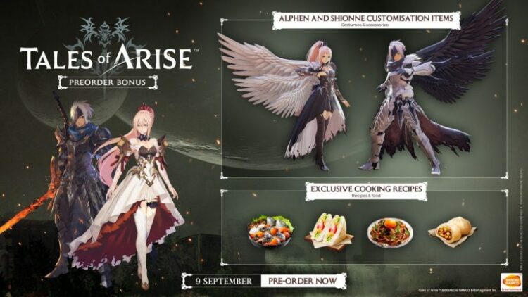 Pra-pesan Tales of Arise Standard Edition dan berpeluang dapat Upgrade Percuma ke Hootle Edition!