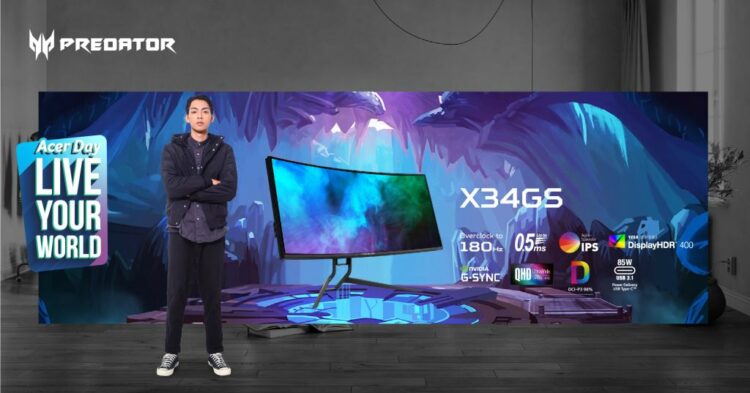 Panggil Kekuatan Gaming anda untuk ‘Live Your World’ pada Acer Day ini!