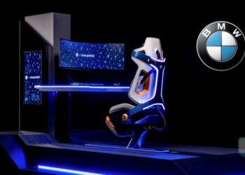BMW mendedahkan konsep kerusi gaming Rival Gig dengan fungsi sensor, urutan & kawalan suhu