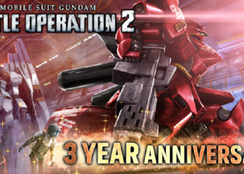 Acara ulang tahun ketiga Mobile Suit Gundam Battle Operation 2 bermula hari ini sehingga 26 Ogos!