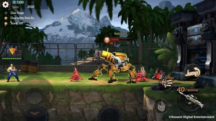 Si klasik kembali! Contra Returns oleh KONAMI kini tersedia di Android dan iOS!