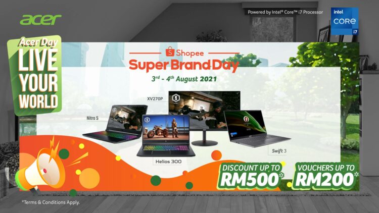 Acer menjemput netizen untuk “Live Your World” pada Acer Day!