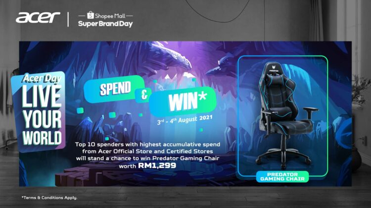 Acer menjemput netizen untuk “Live Your World” pada Acer Day!