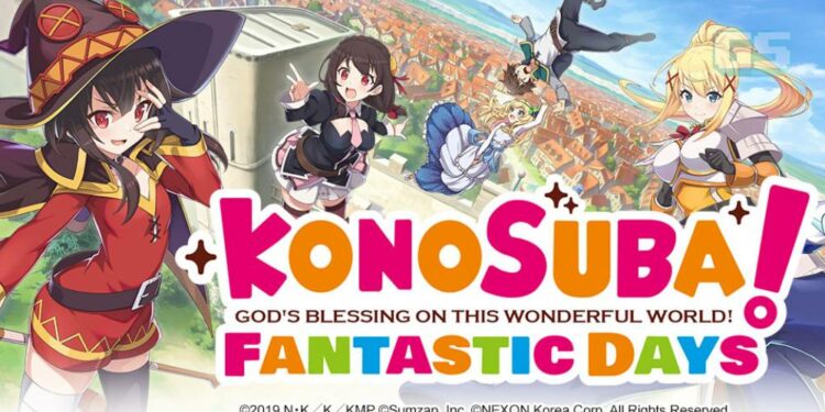 Pra-pendaftaran Mobile RPG KonoSuba: Fantastic Days kini bermula!