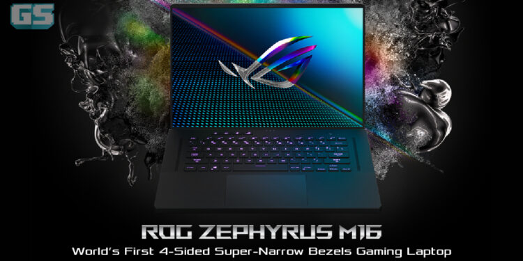 ROG memperkenalkan laptop gaming Zephyrus M16 dengan paparan 16″ dalam badan 15″!