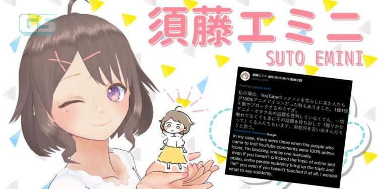 Vtuber Jepun menyatakan pengguna sosial media dengan gambar profile anime adalah “Toxic People”!