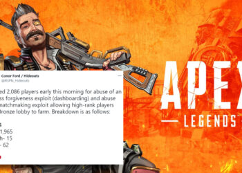 Apex Legends mengharamkan lebih dari 2000 akaun, majoriti adalah pengguna PS4!