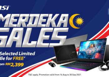 Raikan Merdeka bersama MSI! Promosi Jualan serendah RM2,399!