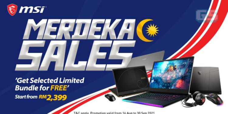 Raikan Merdeka bersama MSI! Promosi Jualan serendah RM2,399!