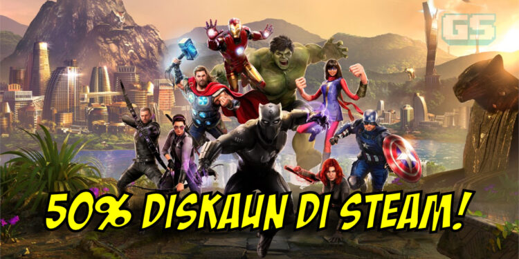 Mari berjuang bersama dalam Marvel’s Avengers! Promosi kaw dari Steam!