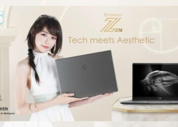 Si cantik Malaysia, Lin Min-Chen bergabung dengan MSI sebagai Duta Jenama Malaysia, menampilkan MSI Creator Z16
