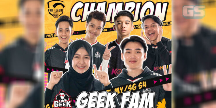 PMPL MYSG dijuarai oleh Geek Fam dan membawa pulang RM 77 ribu! Tahniah!