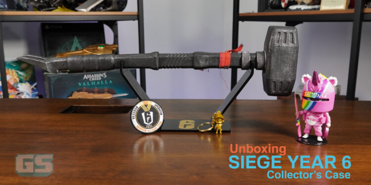 Unboxing SIEGE YEAR 6 Collector’s Case – Sledgehammer ikonik untuk peminat R6!