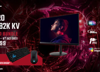 Acer Malaysia melancarkan barisan 4K UHD Gaming Monitor baru beserta bundle keyboard/mouse!