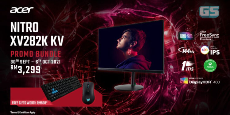 Acer Malaysia melancarkan barisan 4K UHD Gaming Monitor baru beserta bundle keyboard/mouse!