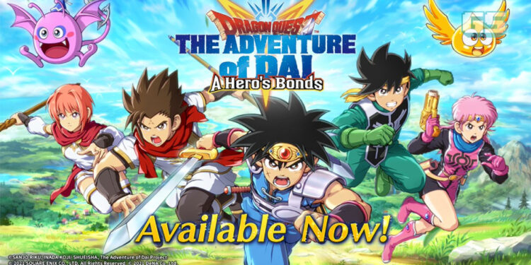 Muat turun DRAGON QUEST The Adventure of Dai: A Hero’s Bonds di Android & iOS sekarang!