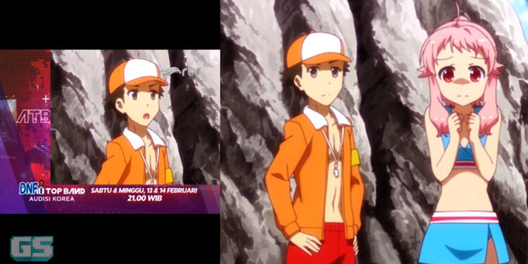 Sebuah anime di Indonesia menjadi viral kerana terlalu “censored”!