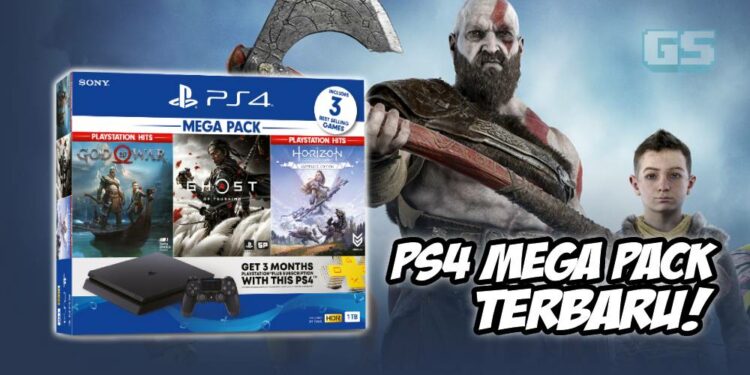 PlayStation 4 MEGA PACK terbaru menampilkan game Best-Selling tersedia bermula 14 September ini!