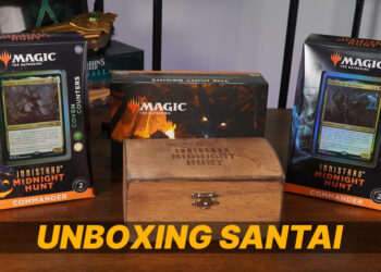 Unboxing santai: Set kad MTG Innistrad: Midnight Hunt!
