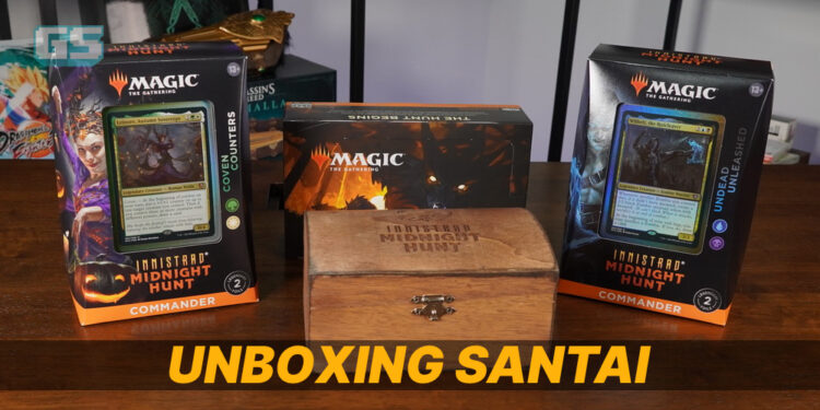 Unboxing santai: Set kad MTG Innistrad: Midnight Hunt!
