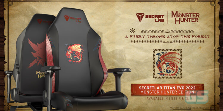 Buru raksasa bersama kerusi gaming Secretlab Monster Hunter Edition!
