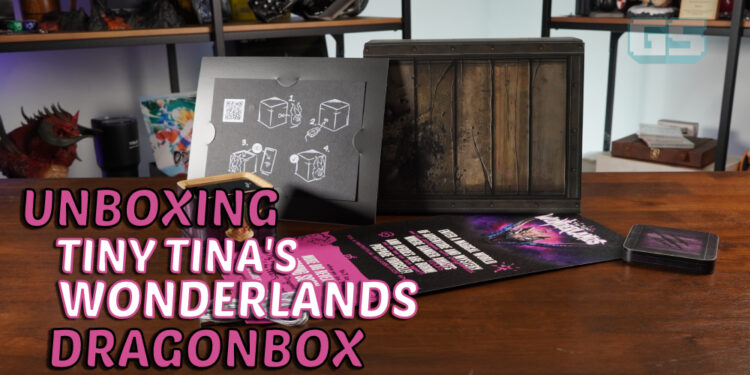 Unboxing media kit Tiny Tina’s Wonderlands – Mesej misteri dari Dragonbox