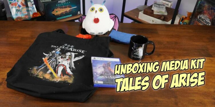 Unboxing Media kit Tales of Arise – Hootle memang comel geng!