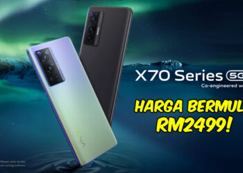 vivo Malaysia rasmi mengumumkan siri flagship X70! Harga bermula RM2499!