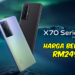 vivo Malaysia rasmi mengumumkan siri flagship X70! Harga bermula RM2499!