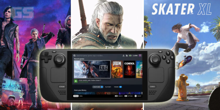 Valve dedahkan beberapa gameplay untuk Steam Deck! Ada Witcher 3, DMC 5 dan banyak lagi!