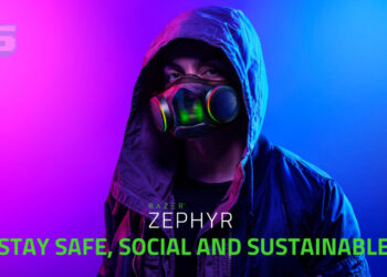 [Razercon 2021] Razer Zephyr – Pelitup muka RGB dan mesra alam!