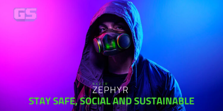 [Razercon 2021] Razer Zephyr – Pelitup muka RGB dan mesra alam!