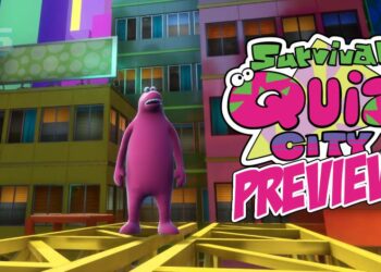 Pandangan awal Beta tertutup Survival Quiz City- Selesaikan tahap sambil menjawab Quiz!