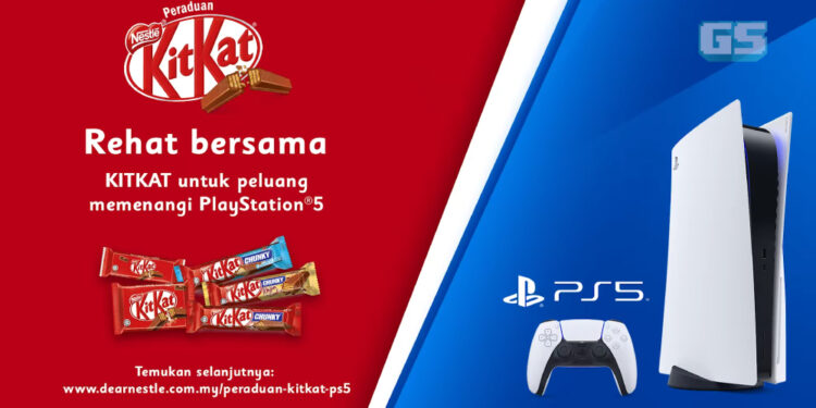 Rehat Bersama KITKAT untuk peluang memenangi PS5!