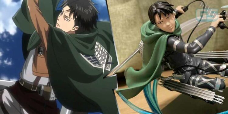 Figura Levi Ackerman Attack on Titan nampaknya viral sebab tidak menyerupai yang asal!