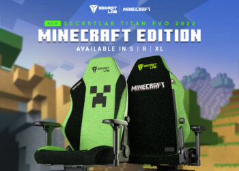 Creeper muncul sebagai kerusi gaming Secretlab Minecraft Edition, khas untuk peminat Minecraft!