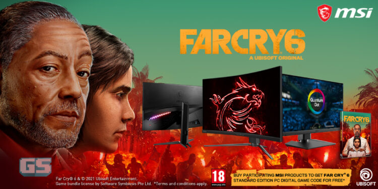 MSI x Ubisoft menampilkan ciri Ambient Link untuk Far Cry 6, serta game percuma untuk produk khusus!